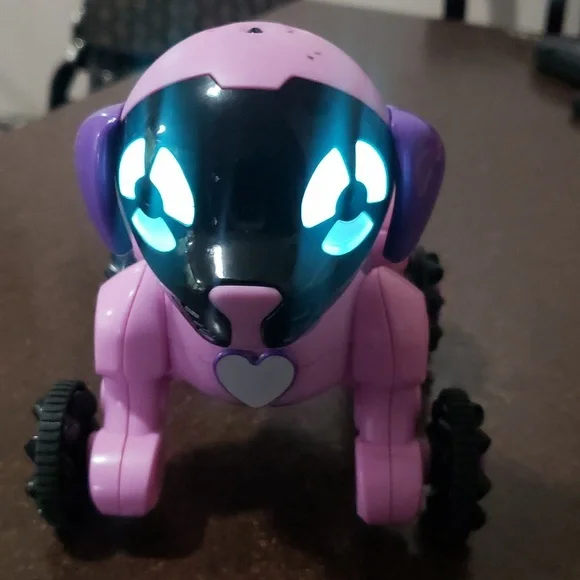 Remote Control Wowwee Chippies Robot Dog Chipper Blue Interactive